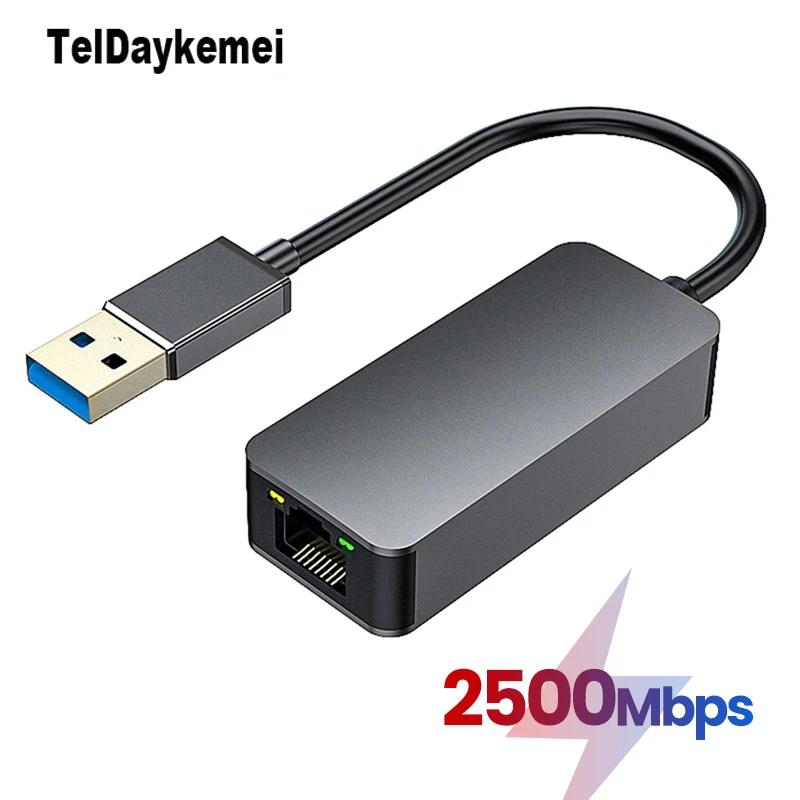 USB 3.0 CŸ ̴ݿ RJ45 2.5G   ȯ, LAN Ʈũ ,  7, 8/10 MAC, PC ƮϿ, 2500Mbps
